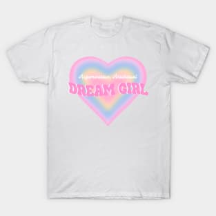 Argumentative, Antithetical Dream Girl Pastel Heart Swiftie T-Shirt